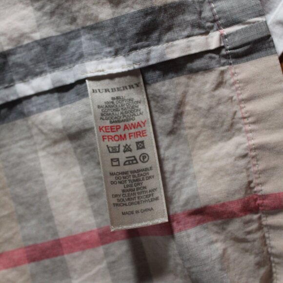 Burberry Body Nova Check Cotton Robe Belted S - Picture 3 of 7